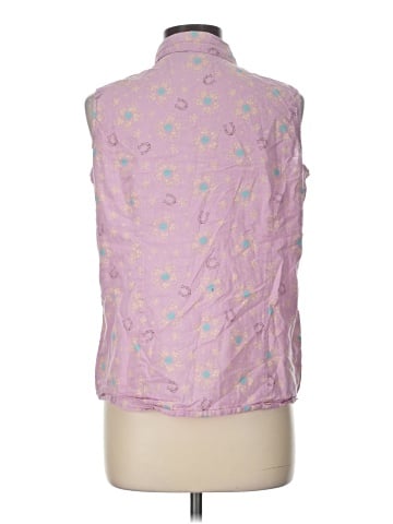 Wrangler Jeans Co Sleeveless Button-Down Shirt (view 2)