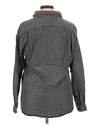 Daily Ritual Long Sleeve Button-Down Shirt (view 2)