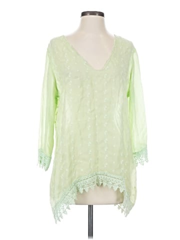 Johnny Was 3/4 Sleeve Blouse (view 1)