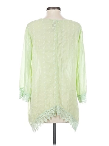 Johnny Was 3/4 Sleeve Blouse (view 2)