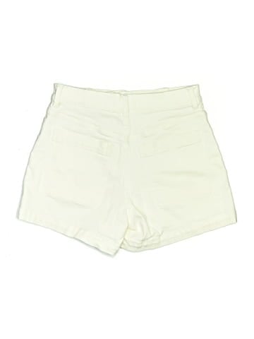 Madewell The Denim Emmett Short in Tile White: Patch Pocket Edition (view 2)