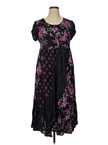 Woman Within Casual Dress (view 1)