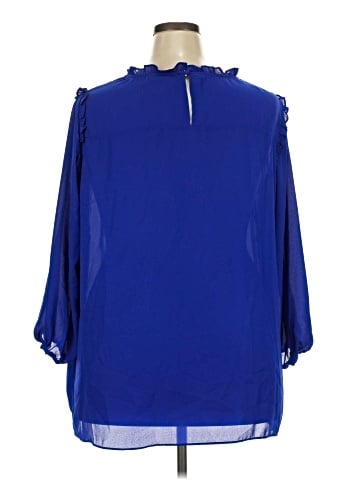 City Chic Long Sleeve Blouse (view 2)