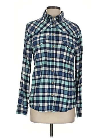 Jachs Girlfriend Long Sleeve Button-Down Shirt (view 1)