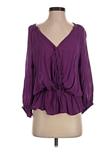 Joie 3/4 Sleeve Silk Top (view 1)