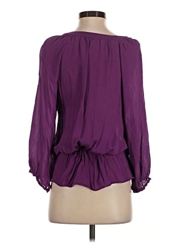 Joie 3/4 Sleeve Silk Top (view 2)