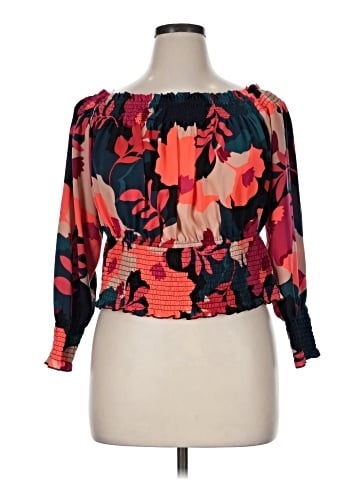 Express 3/4 Sleeve Blouse (view 1)