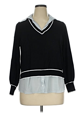 Adrianna Papell 3/4 Sleeve Blouse (view 1)