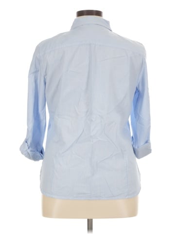 Tommy Hilfiger 3/4 Sleeve Button-Down Shirt (view 2)