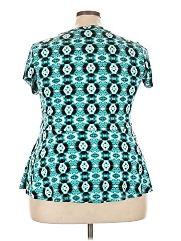 Dana Buchman Short Sleeve Blouse (view 2)