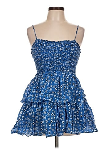 Aqua Casual Dress (view 1)