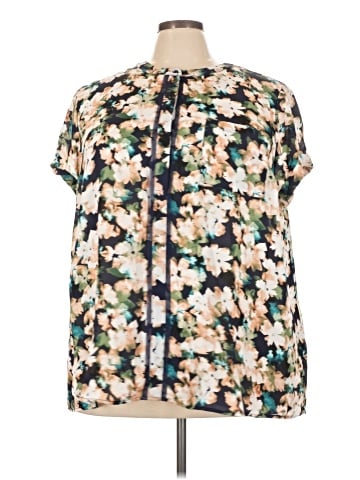 Simply Vera Vera Wang Short Sleeve Blouse (view 1)