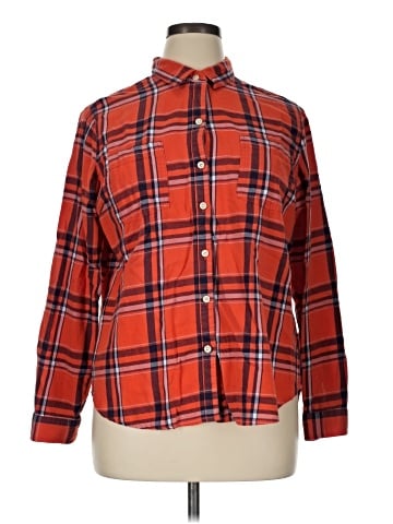 Old Navy Long Sleeve Button-Down Shirt (view 1)