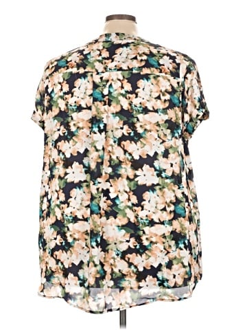 Simply Vera Vera Wang Short Sleeve Blouse (view 2)