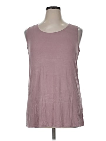 LOGO by Lori Goldstein Sleeveless T-Shirt (view 1)
