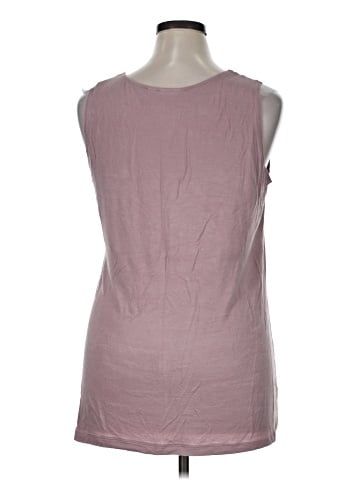 LOGO by Lori Goldstein Sleeveless T-Shirt (view 2)