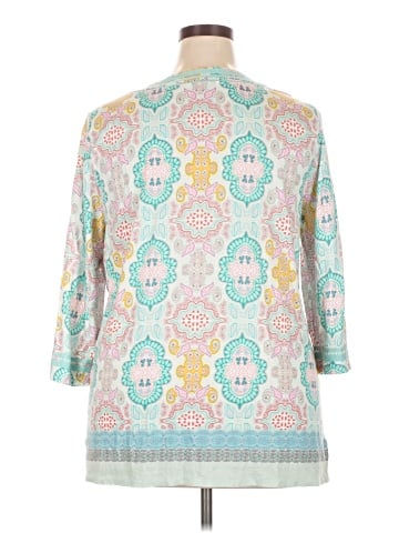 Talbots 3/4 Sleeve T-Shirt (view 2)