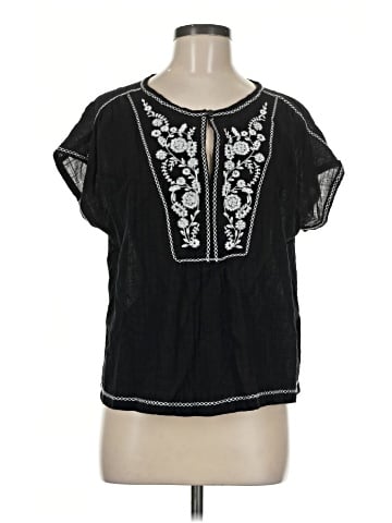 Max Studio Short Sleeve Blouse (view 1)
