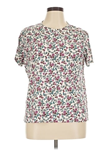 Ann Taylor LOFT Short Sleeve T-Shirt (view 1)