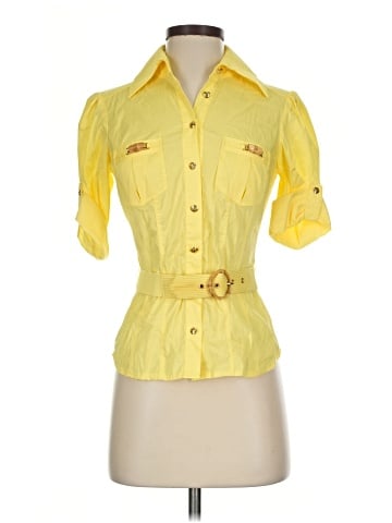 Bebe Short Sleeve Blouse (view 1)