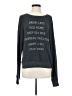 Wildfox Graphic Gray Pullover Sweater Size Sm (1 or S) - photo 1