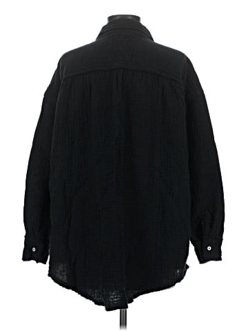 Aerie Long Sleeve Button-Down Shirt (view 2)
