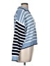 Splendid 100% Cotton Stripes Blue Pullover Sweater Size M - photo 4