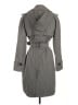 BCBGeneration 100% Polyester Gray Trenchcoat Size S - photo 2