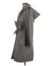 BCBGeneration 100% Polyester Gray Trenchcoat Size S - photo 5