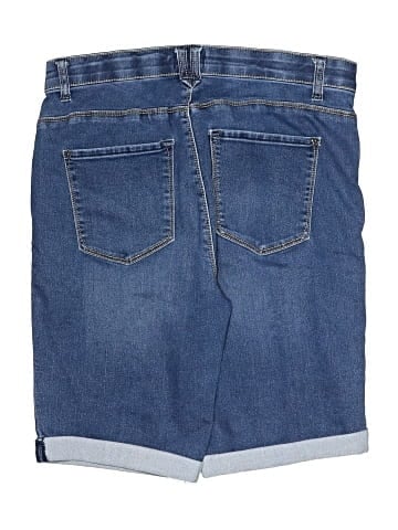 Curve Appeal Denim Shorts (view 2)