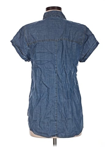 J.Crew Factory Store Short Sleeve Button-Down Shirt (view 2)