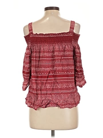 Maurices 3/4 Sleeve Blouse (view 2)