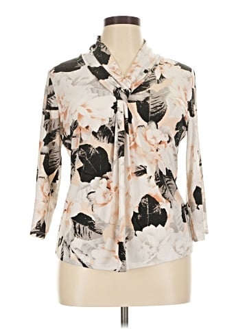 T Tahari 3/4 Sleeve Blouse (view 1)