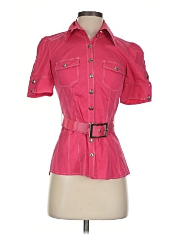 Bebe Short Sleeve Blouse (view 1)