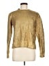 Boden Metallic Gold Pullover Sweater Size 6 - photo 1