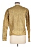 Boden Metallic Gold Pullover Sweater Size 6 - photo 2