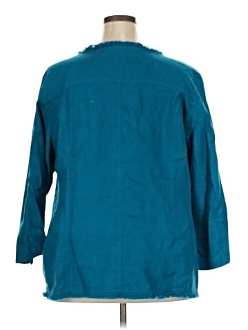 Coldwater Creek 3/4 Sleeve Button-Down Shirt (view 2)