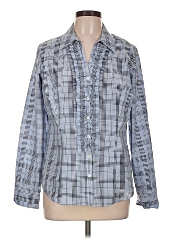 Van Heusen Long Sleeve Button-Down Shirt (view 1)