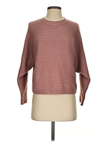 Pink Rose Pullover Sweater (view 1)