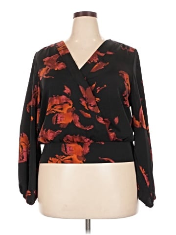 Nine West Long Sleeve Blouse (view 1)