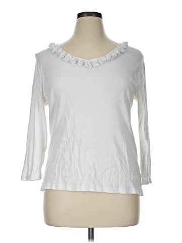Talbots Outlet 3/4 Sleeve Top (view 1)