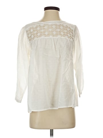 Ann Taylor LOFT 3/4 Sleeve Blouse (view 1)