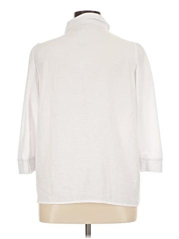 Bobeau 3/4 Sleeve Blouse (view 2)