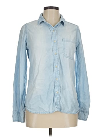 Mossimo Supply Co. Long Sleeve Button-Down Shirt (view 1)