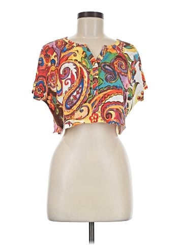 Onque Casuals Short Sleeve Blouse (view 1)