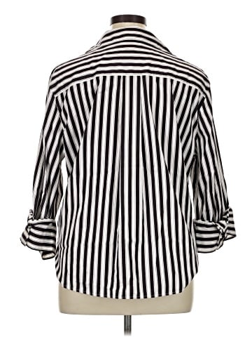 Madewell 3/4 Sleeve Button-Down Shirt (view 2)