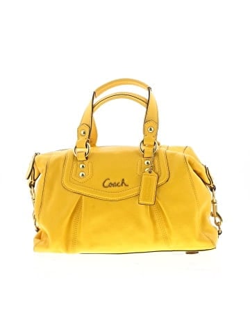 Coach Factory Leather Satchel (view 1)