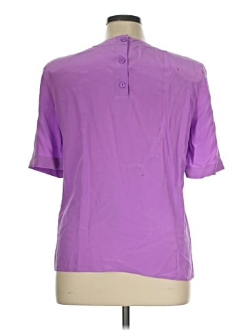 Carlisle Short Sleeve Silk Top (view 2)