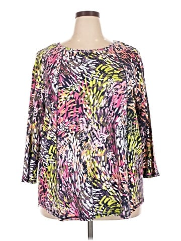 Westbound 3/4 Sleeve Blouse (view 1)