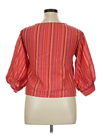 Solitaire 3/4 Sleeve Blouse (view 2)
